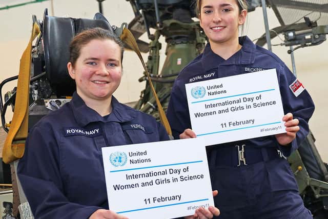 Sailors from HMS Sultan have been celebrated to mark British Science Week and Women’s History Month