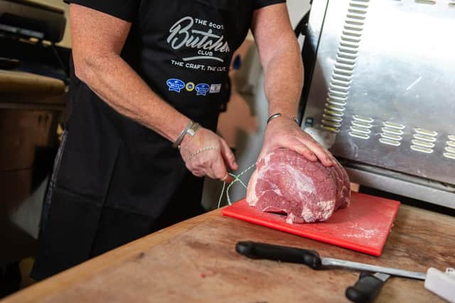 Buckwells of Southsea, in Osborne Road, supporting the Scotch Butchers Club