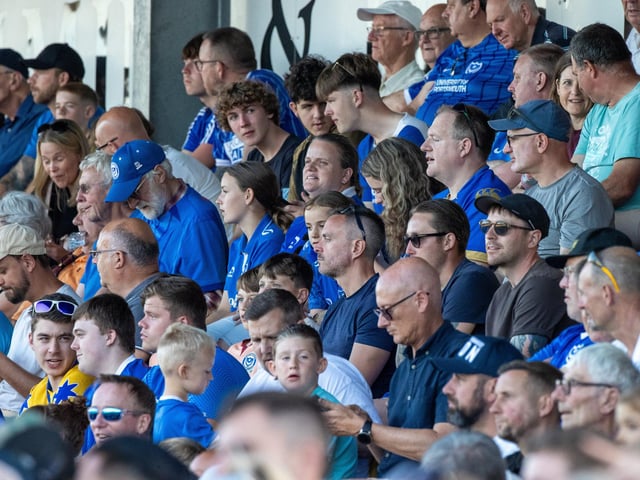 Pompey fans make annual pre-season trip to Westleigh Park
