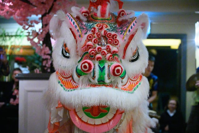 Compass Rose has celebrated the Chinese New Year with a dragon dance and festivities. 

Picture: Keith Woodland (100221-66)