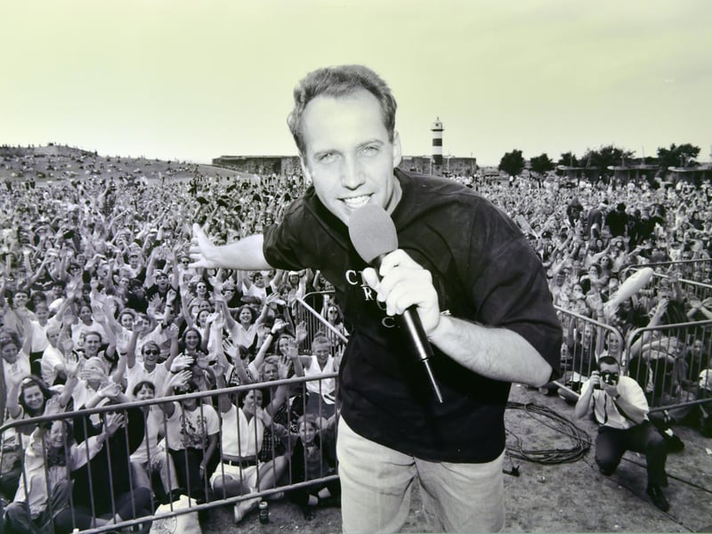 The Radio 1 Roadshow in Southsea, in 1994.