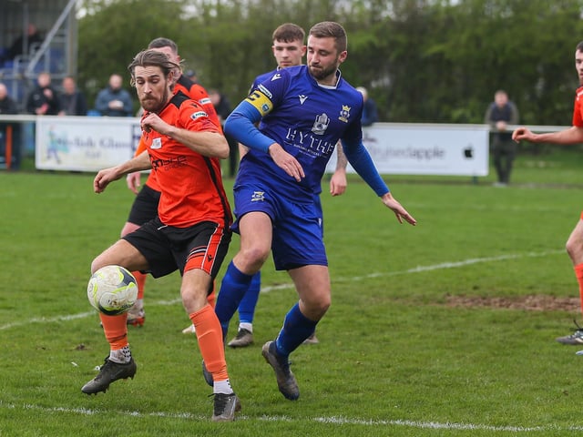 Portchester's Scott Jones, left. Picture by Nathan Lipsham