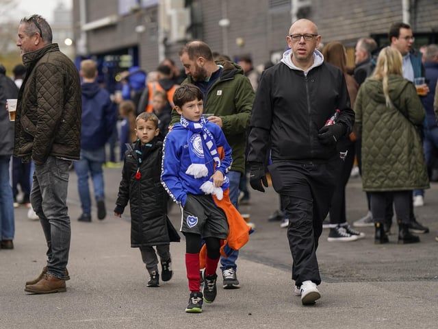 The Pompey fans were treated to a 3-1 win against Preston.