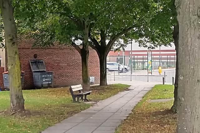 Planting, seating and lighting will create a pocket park gateway to Fratton train station