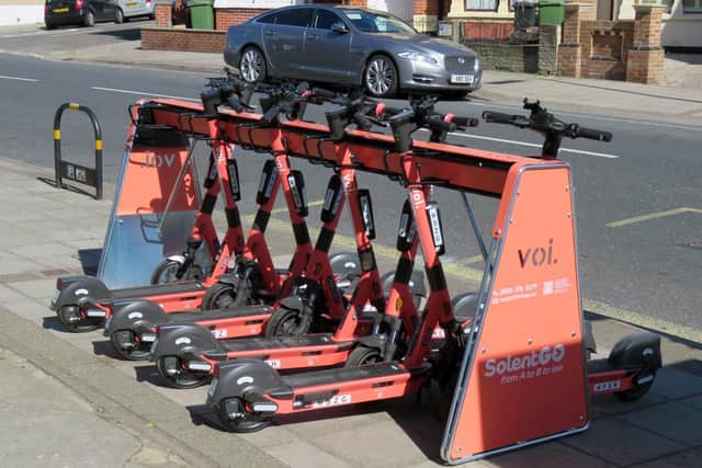 A docking station Picture: Eric Eddles