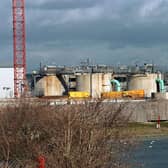 Southern Water's Budds Farm sewage treatment works.
PICTURE: MICHAEL SCADDAN (070820-0075)