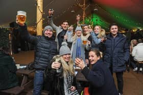 Punters having fun at the ski bar
Picture: Habibur Rahman