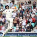 England captain Joe Root has marked his 100th Test appearance with a century in the first Test against India in Chennai. Photo: Adam Davy/PA Wire.