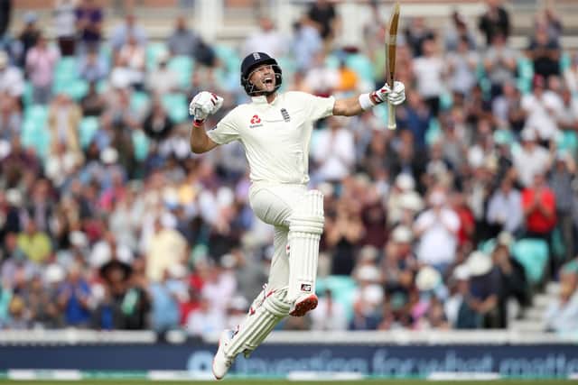 England captain Joe Root has marked his 100th Test appearance with a century in the first Test against India in Chennai. Photo: Adam Davy/PA Wire.