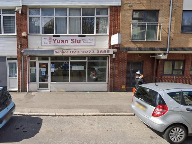 Yuansiu, Southsea, has a Google rating of 4.5 and one Google review said: 'Best curry sauce in town'.