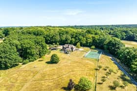This estate consists of a former care home, a four bedroom detached house, a three bedroom cottage and barns with Class Q consent to create five residential units.