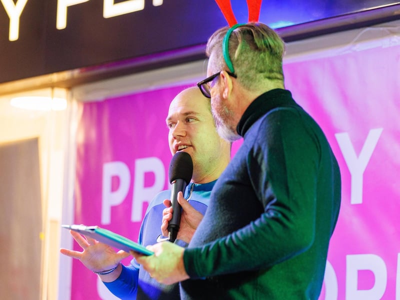 Pictured: Hundreds of people turned out for the annual Commercial Road Christmas Light Switch On which was moved to Cascades shopping centre because of storm Bert   Picture:Marcin Jedrysiak
