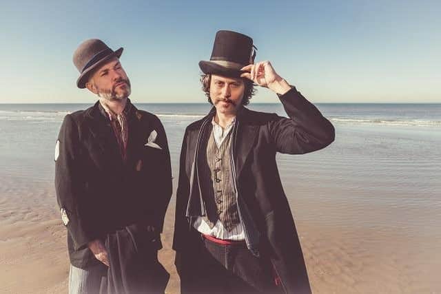 Sons of Town Hall play at The Square Tower, Old Portsmouth on May 5, 2024