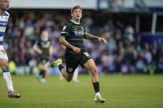 Elias Sorensen has been recalled to Pompey’s starting XI at Cardiff. Picture: Jason Brown/ProSportsImages