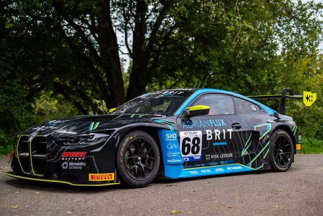 Paul's fully liveried GT3 car