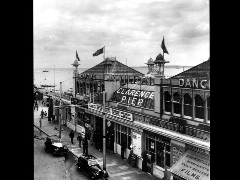 Clarence Pier pavilion in the 1930's