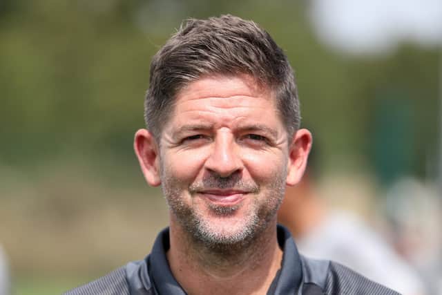 Hayling United boss Dan Bishop. Picture: Chris Moorhouse (080820-17)
