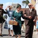 The Southwick Revival event in 2022.

Pictured is (L-R) Colin Eaton, Kay Leigh, Frankie and Ian Ollett.

Picture: Sam Stephenson.