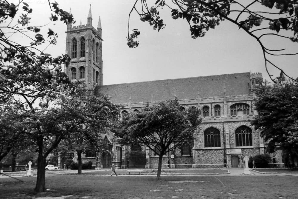 St Mary's Church Fratton Portsmouth May 1973