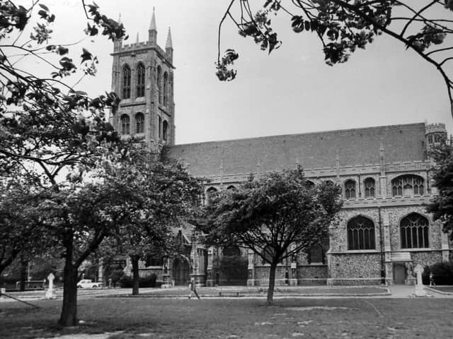 St Mary's Church Fratton Portsmouth May 1973