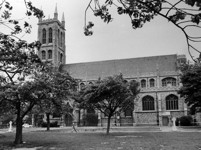 St Mary's Church Fratton Portsmouth May 1973