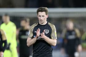 Denver Hume isn't included in Pompey's squad for this afternoon's trip to Shrewsbury. Picture: Craig Galloway/ProSportsImages