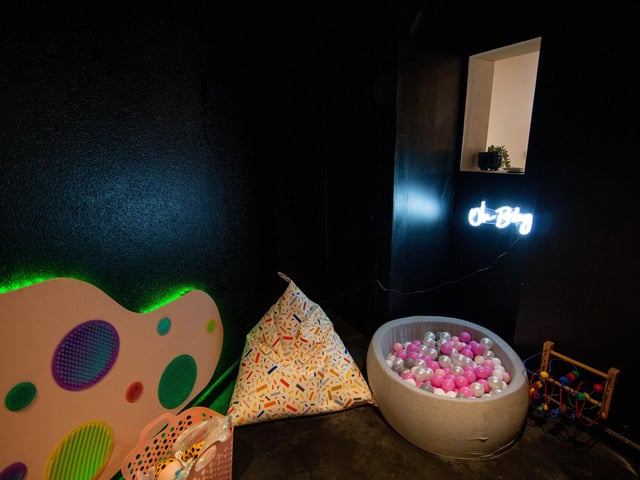 Southsea Play Cafe is an amazing coffee shop that has a brilliant play area for young children. Pictured: Inside of of the sensory rooms at  Southsea Play CafePicture: Habibur Rahman