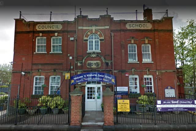Wimborne Infant and Junior School in Southsea will be merged into a primary school. Picture: Google maps