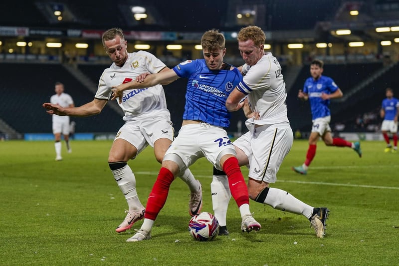 So unfortunate to concede a 31st-minute own goal when Williams’ fierce clearance struck him and ricocheted into his own net. That aside, put in a strong performance at right-back against fellow full-back Dennis Cirkin. His header was involved in O'Nien's own goal to give Pompey late consolation.