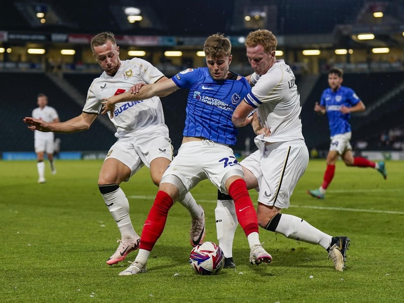 So unfortunate to concede a 31st-minute own goal when Williams’ fierce clearance struck him and ricocheted into his own net. That aside, put in a strong performance at right-back against fellow full-back Dennis Cirkin. His header was involved in O'Nien's own goal to give Pompey late consolation.