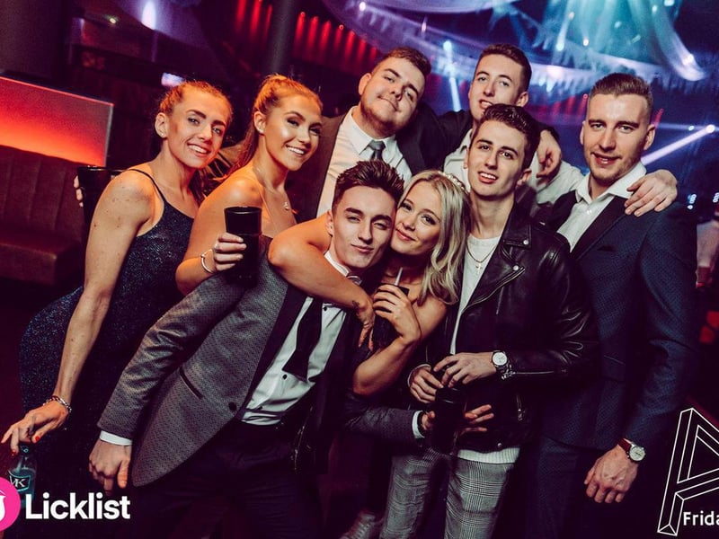 Clubbers in Pryzm.