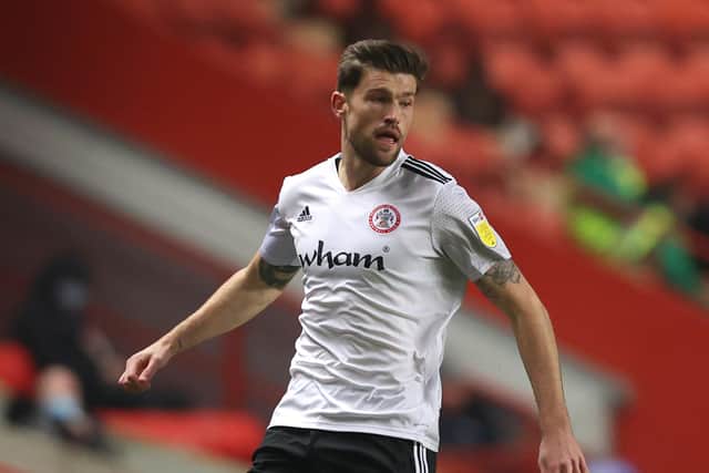 Accrington defender Cameron Burgess. Picture: James Chance/Getty Images