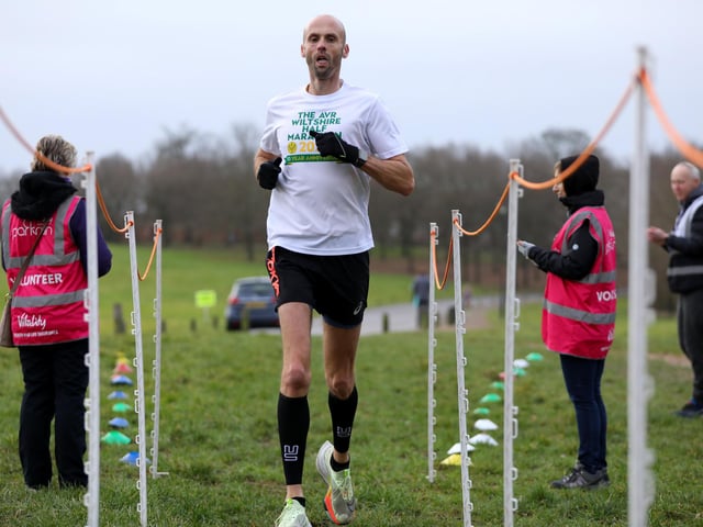 Second-placed Chris Redshaw. Picture: Chris Moorhouse