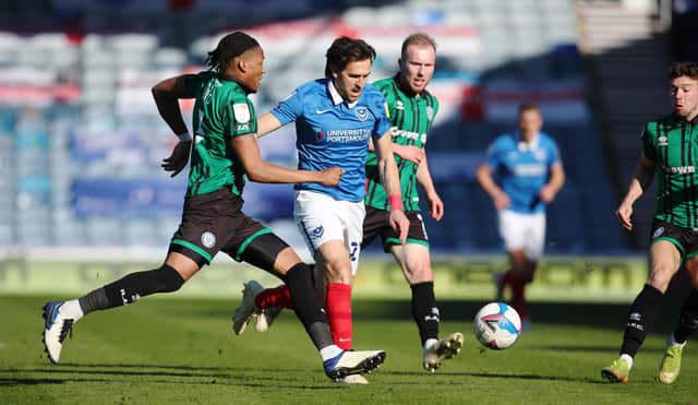 Gaffer for a Day, Adam Tungatt, believes Pompey could claim fourth spot after a third straight 2-1 win on Friday. Picture: Joe Pepler
