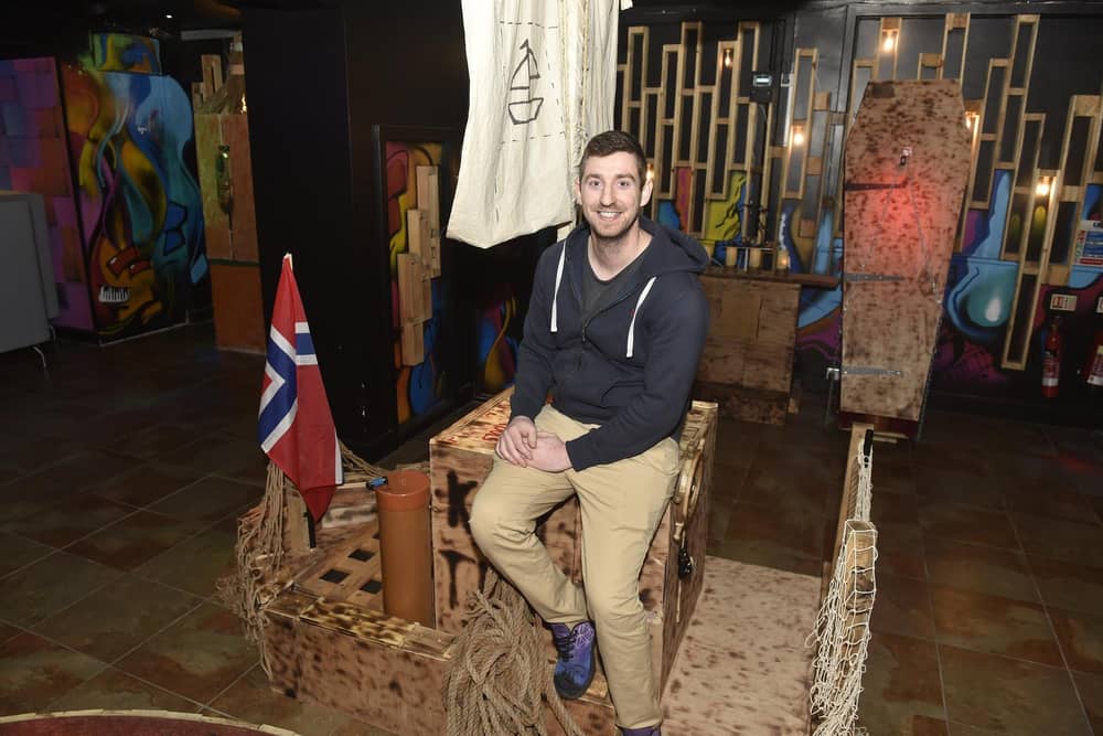 Sip and Solve opened its doors in Portsmouth in August 2024.  It is an immersive puzzle bar with a range of games and puzzles to enjoy whilst having a drink.

Pictured is: Co-owner of Sip and Solve Gareth Beeston.

Picture: Sarah Standing (151124-5734)