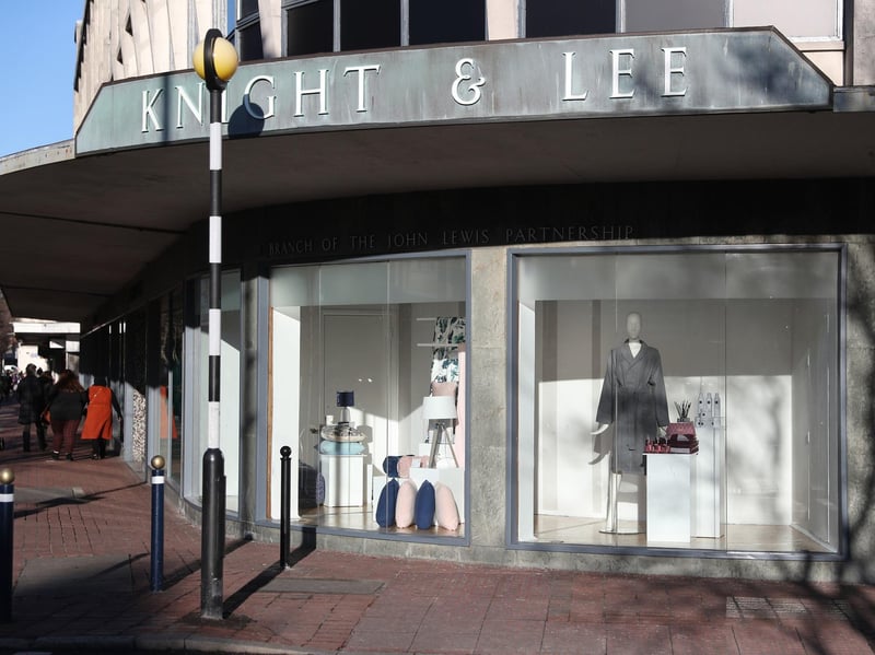 Brothers-in-law Jesse Knight and Edward Herbert Soden Lee bought a lace shop on Palmerston Road in 1887 and it was acquired by the John Lewis Partnership in the 1930s.
127 jobs were lost when the shop closed in 2019 due to ‘the physical condition, size, age and shape of the property’ and other factors which meant the chain deemed renovating the store not viable. The premises remain empty as of February 2023.
The Knight And Lee store in Southsea was the smallest store in John Lewis's estate. 
Picture date: Wednesday January 23, 2019. 