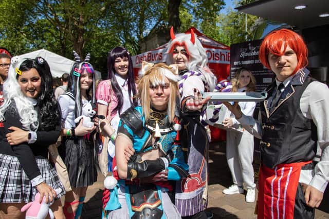 Cosplayers at Portsmouth Comic Con, 2022. Photos by Alex Shute