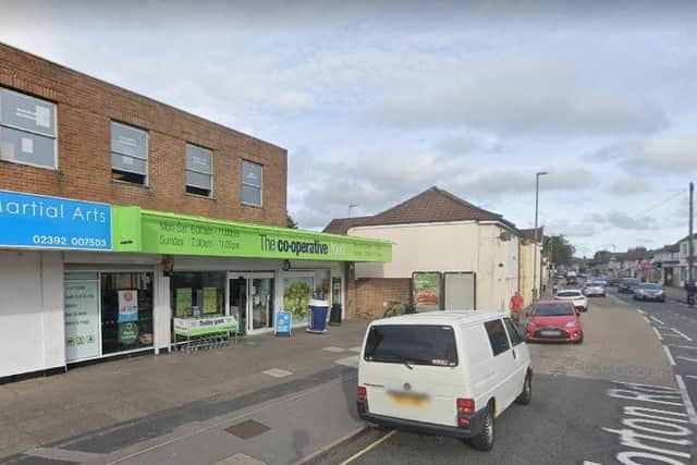 Co-op in Forton Road, Gosport.