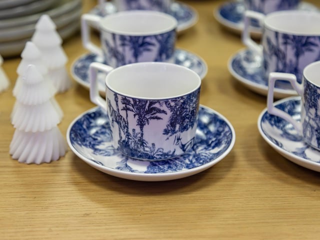 Interior accessories on display at the Jaquard & Co pop-up shop in Cascades. Picture: Mike Cooter (021124)