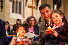 Portsmouth FC manager John Mousinho at last year’s The News Carol Service, St Mary's Church, Fratton, Portsmouth
Picture: Chris Moorhouse (jpns 081223-64)