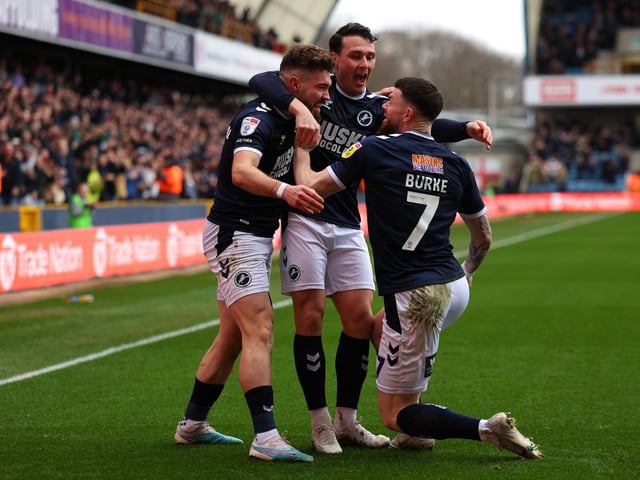 Millwall win: 55%.
Swansea win: 21%.
Draw: 24%.