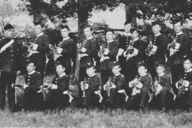 Portsmouth Grammar School Cadet Corps in 1899. Picture: Courtesy John Sadden.