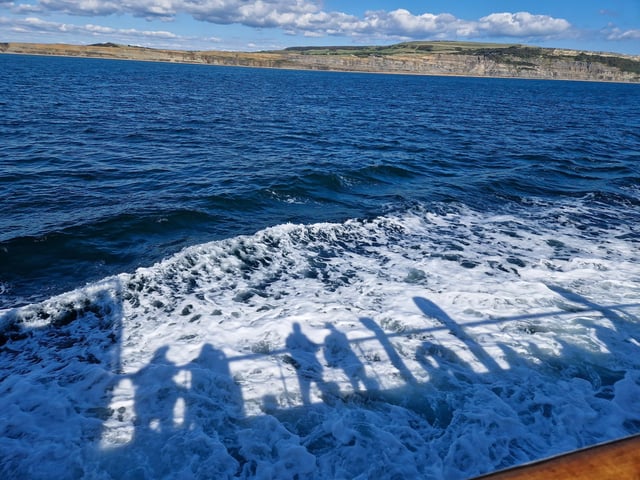 The paddle steamer Waverley sets sail from Shoreham, bound for the Isle of Wight, on September 13, 2024