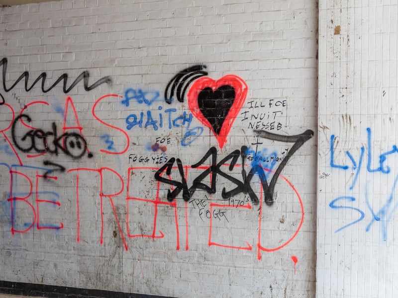 An alleyway off Arundel Street