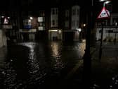 Flooded streets of Old Portsmouth last night as captured by Marcin Jedrysiak.