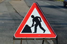 Drivers are warned of lane closures 