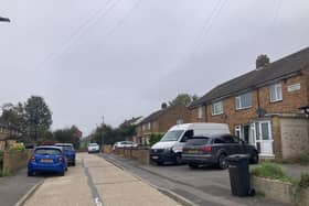 Scene in Cinderford Close, Paulsgrove. Emma Watts is fighting for her life as Paul Watts charged with attempted murder