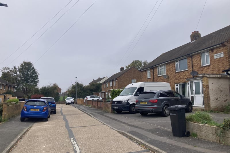 Scene in Cinderford Close, Paulsgrove. Emma Watts is fighting for her life as Paul Watts charged with attempted murder