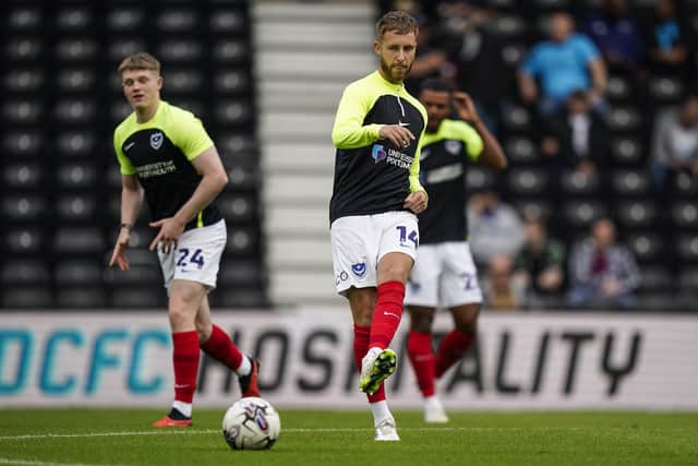 Ben Stevenson is in the frame for a rare Pompey appearance for the visit of Port Vale. Picture: Jason Brown/ProSportsImages