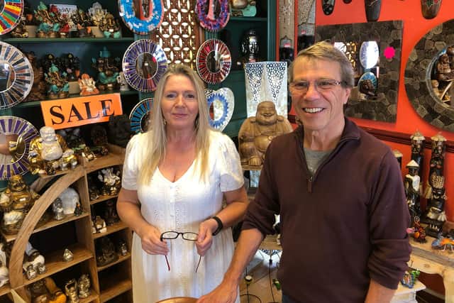 Steve Rogers and Julie Malone intend to retire once the store has been cleared of stock. Picture: Richard Lemmer